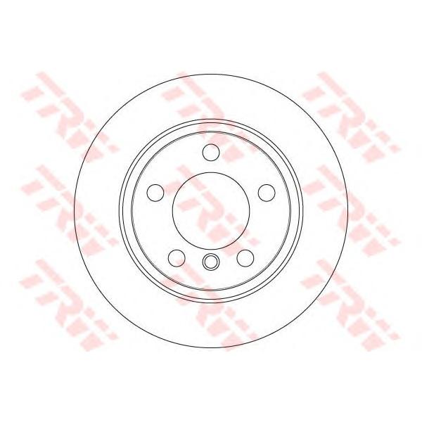 LUCAS-TRW - DF6353 (Диск тормозной MINI: MINI COUNTRYMAN Cooper/Cooper D/Cooper D ALL4/Cooper S/Cooper S ALL4/Cooper S J)