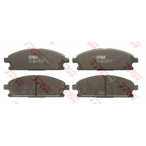 LUCAS-TRW - GDB3293 (Колодки тормозные передние)