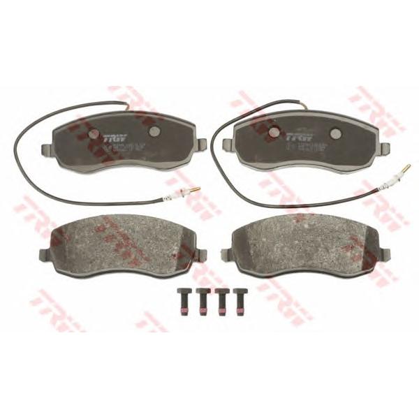 LUCAS-TRW - GDB1820 (колодки дисковые п./ Citroen C8 2.2HDi 06>, Fiat Ulisse 2.2D 08>)