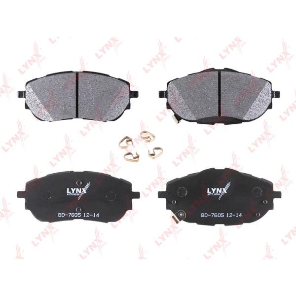 LYNX - BD-7605 (Колодки тормозные дисковые)