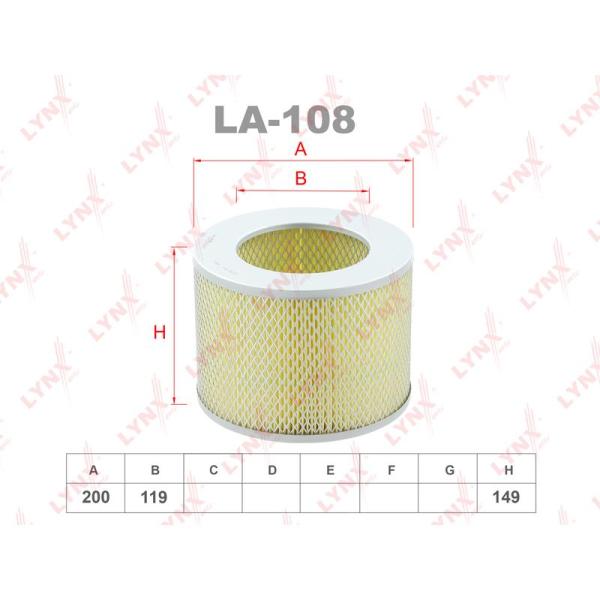 LYNX - LA-108 (Фильтр воздушный)