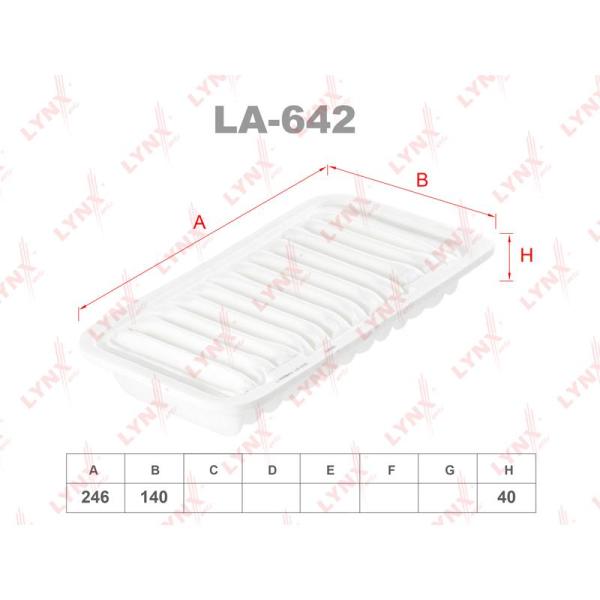 LYNX - LA-642 (Фильтр воздушный)