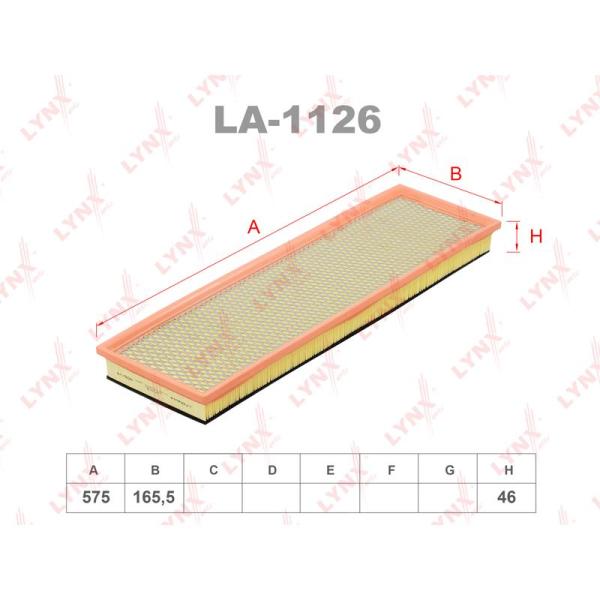 LYNX - LA-1126 (Фильтр воздушный)
