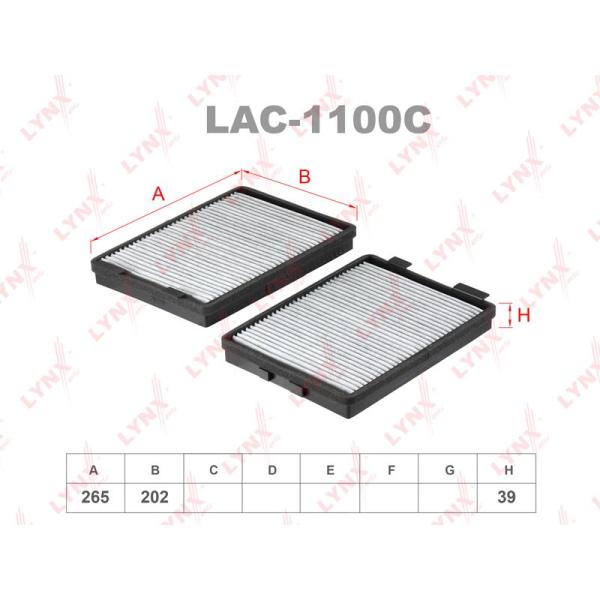 LYNX - LAC-1100C (Фильтр салона (2шт))