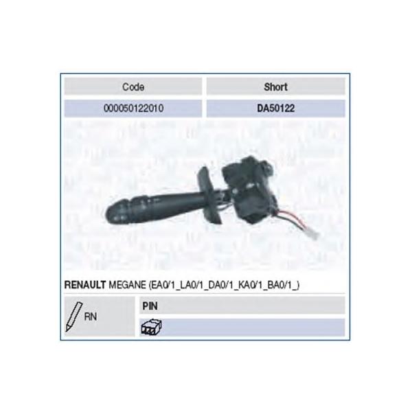 MAGNETI MARELLI - 000050122010 (Переключатель подрулевой L)