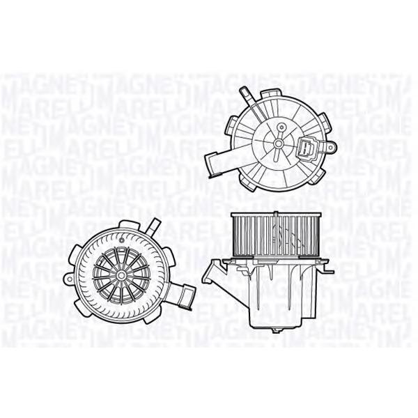 MAGNETI MARELLI - 069412706010 (Вентилятор)