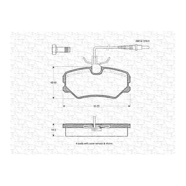 MAGNETI MARELLI - 363702160532 (Автозапчасть)