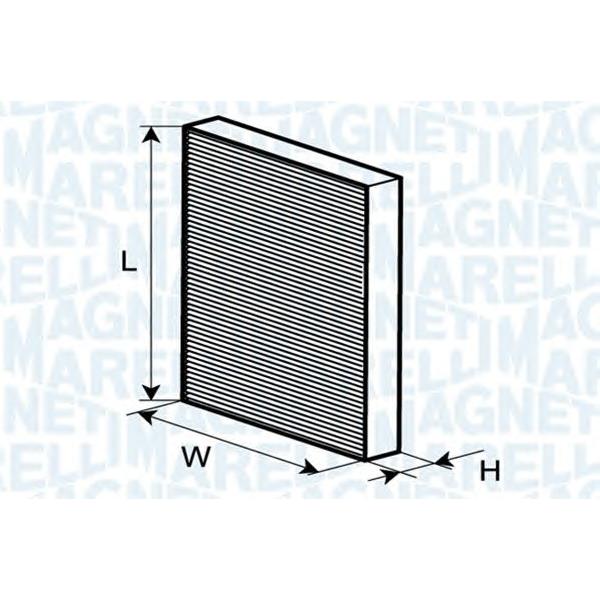 MAGNETI MARELLI - 350203062440 (Фильтр салона)