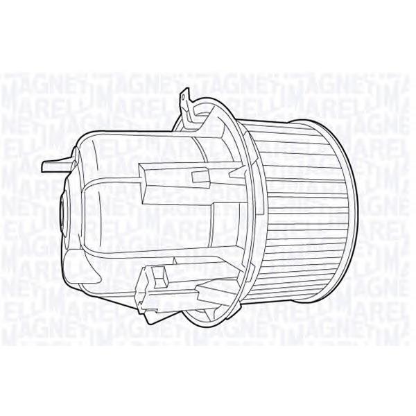 MAGNETI MARELLI - 069412704010 (Электродв. Привода вентилятора-, CITROEN C3 II (A5)