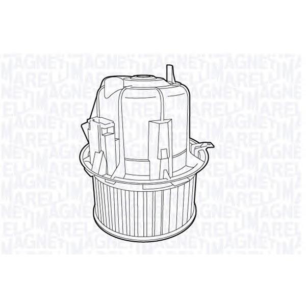 MAGNETI MARELLI - 069412705010 (Вентилятор отопителя CITROEN: C3 II 1.1/1.4/1.4 VTi 95/1.6 HDi/1.6 HDi 110/1.6 VTi 120 09-, DS3 1.4 VTi 95/1.6 HDi 110/1.6 HDi 90/1.6 THP 155/1.6 VTi)
