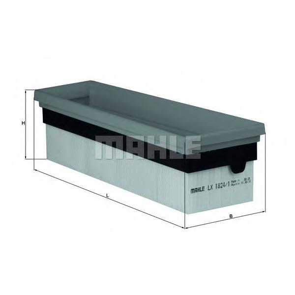 MAHLE - LX1824/1 (Фильтр воздушный)