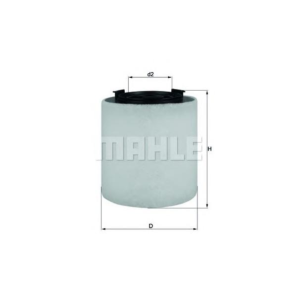 MAHLE - LX2831 (Фильтр воздушный)