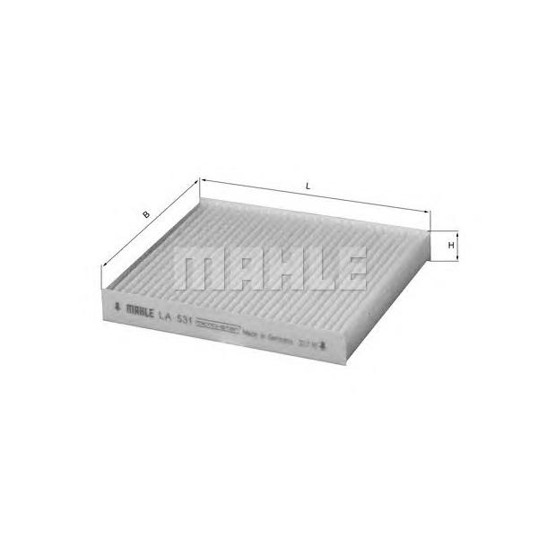 MAHLE - LA531 (Фильтр салона)