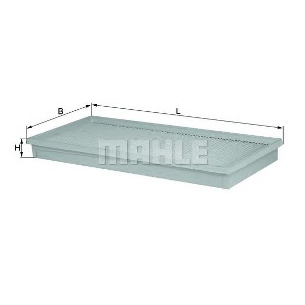 MAHLE - LX1518 (Фильтр воздушный)