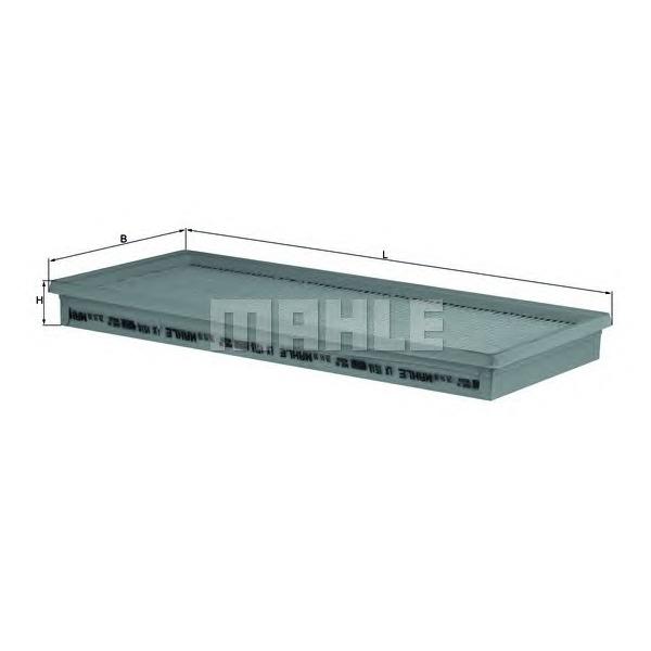 MAHLE - LX1518 (Фильтр воздушный)