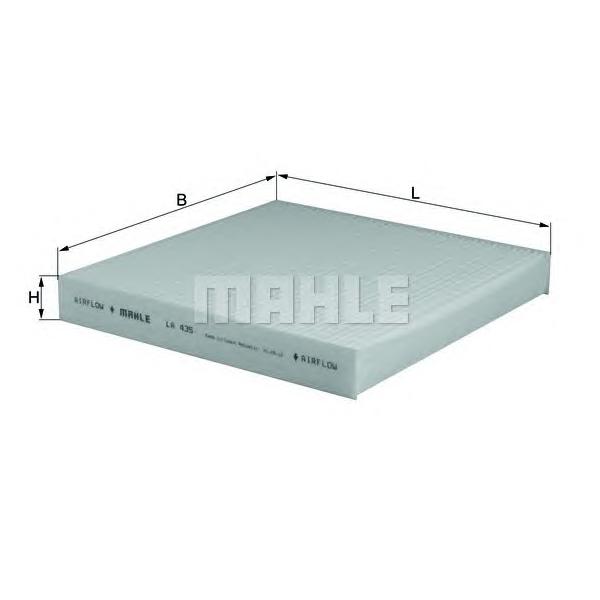 MAHLE - LA435 (Фильтр салона)
