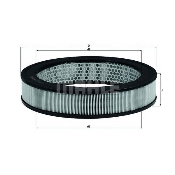 MAHLE - LX8 (фильтр MAHLE)