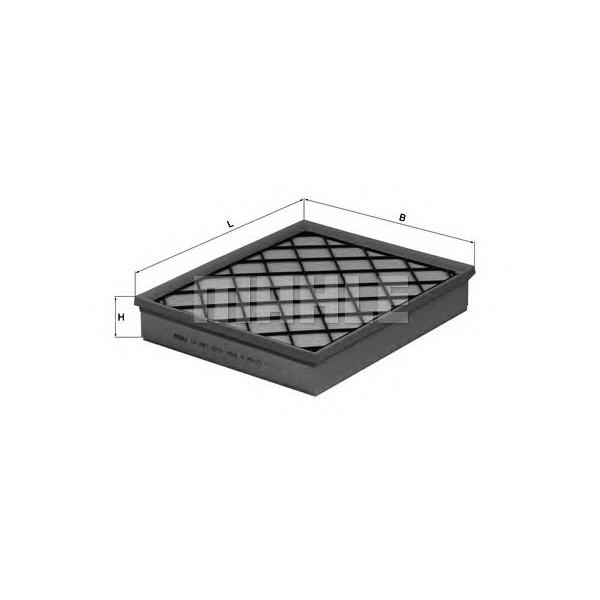MAHLE - LX2641 (Фильтр воздушный)