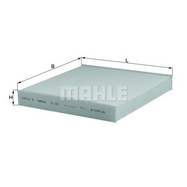 MAHLE - LA462 (Фильтр салона)