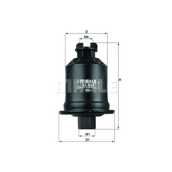 MAHLE - KL514 (Фильтр топливный)