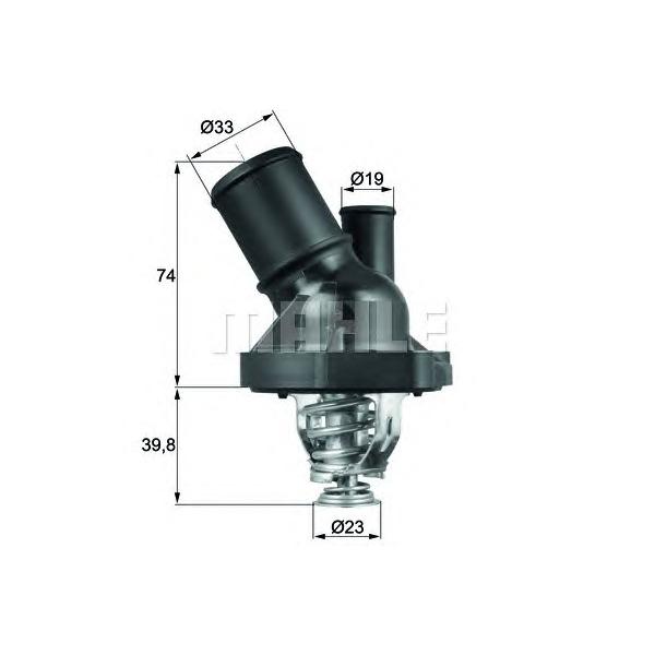 MAHLE - TI 200 90 (Термостат 90°C Ford Mondeo III 1.8 2000~2007, Mondeo IV 2.3 2007~2015, Maveric 2.3 2004~)