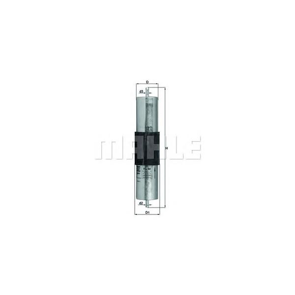 MAHLE - KL66 (Фильтр топливный / BMW E36/E34/E39/E38)