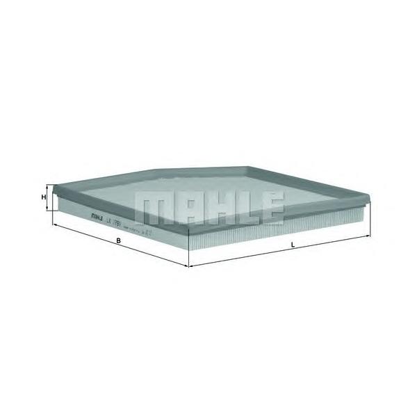 MAHLE - LX1791 (Фильтр воздушный)