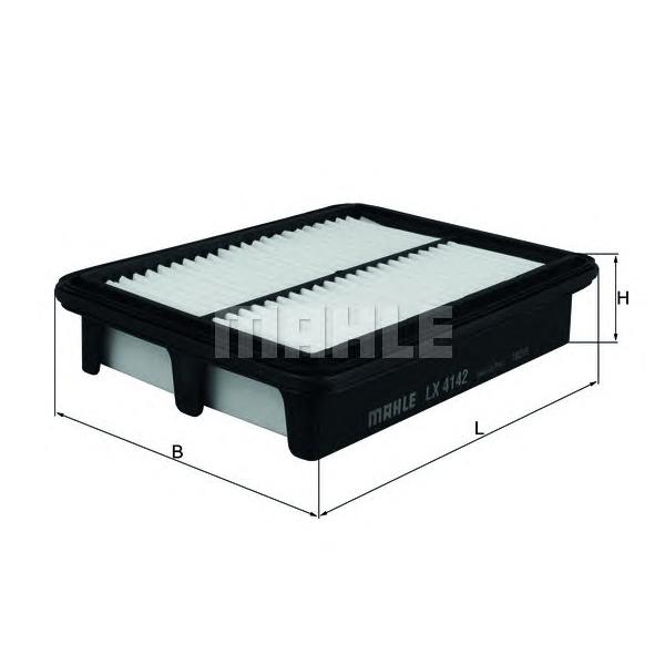 MAHLE - LX4142 (Фильтр воздушный)