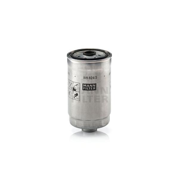 MANN-FILTER - WK824/3 (Фильтр топливный)