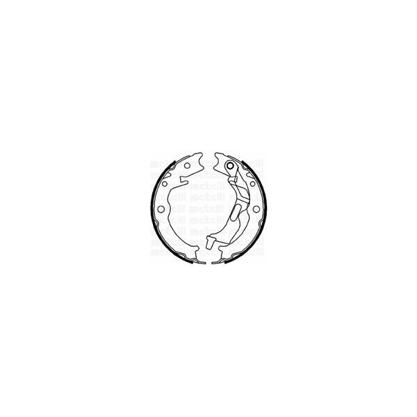 METELLI - 530052 (Колодки ручного тормоза к-кт)