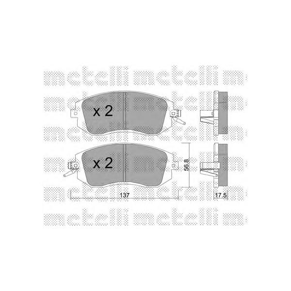METELLI - 22-0500-1 (Деталь)