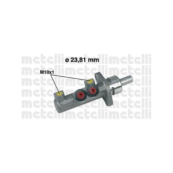 METELLI - 05-0412 (Главный тормозной цилиндр)