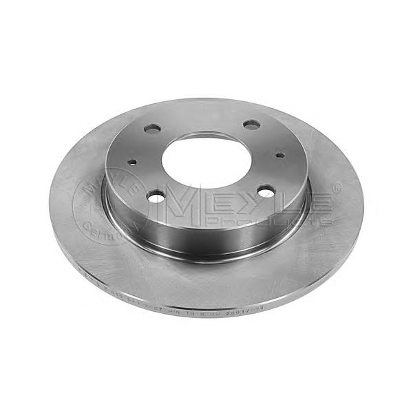 MEYLE - 015 523 2087 (Диск тормозной задний Ø250x10)