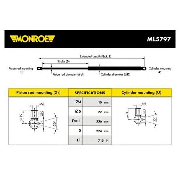 MONROE - ML5797 (Деталь)