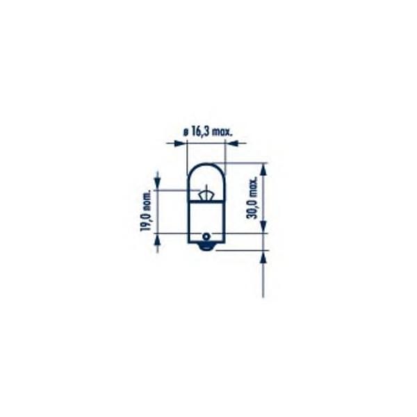 NARVA - 17171 (лампа/ (R5W) 5W 12V BA15S габарит/подсвет.номерного знака)