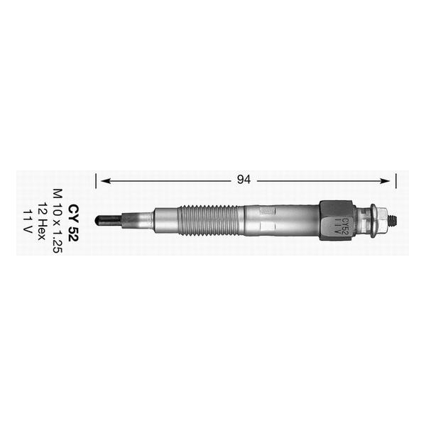 NGK - 3017 (Свеча)