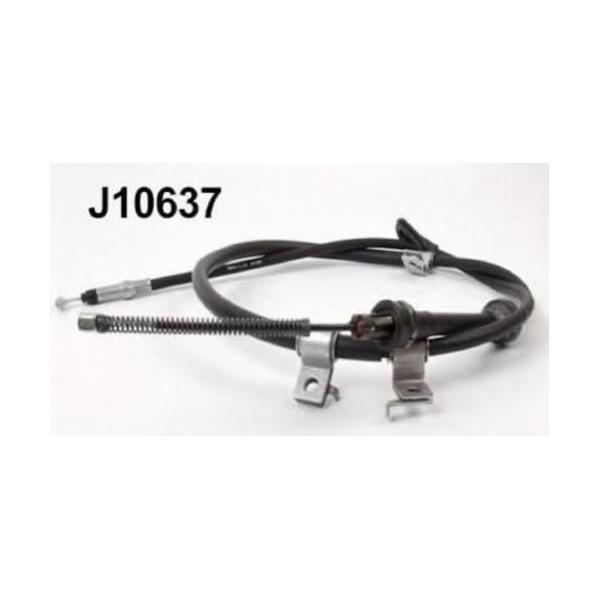 NIPPARTS - J10637 (Трос, стояночная тормозная система)