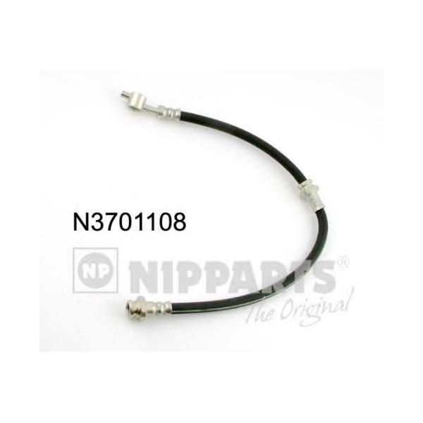NIPPARTS - N3701108 (Шланг тормозной, передний правый L=487)