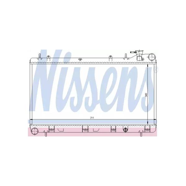 NISSENS - 64185 (Радиатор охлаждения)