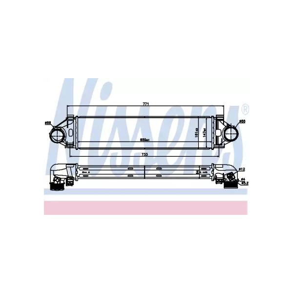 NISSENS - 96476 (Интеркулер)