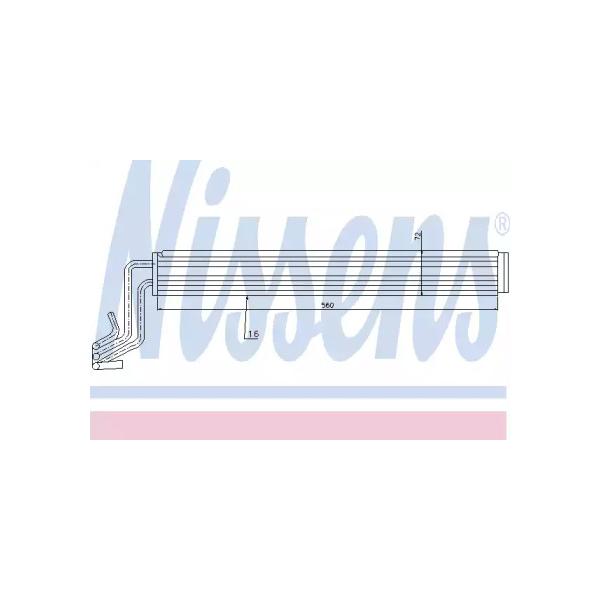 NISSENS - 90636 (Масляный радиатор 90636)