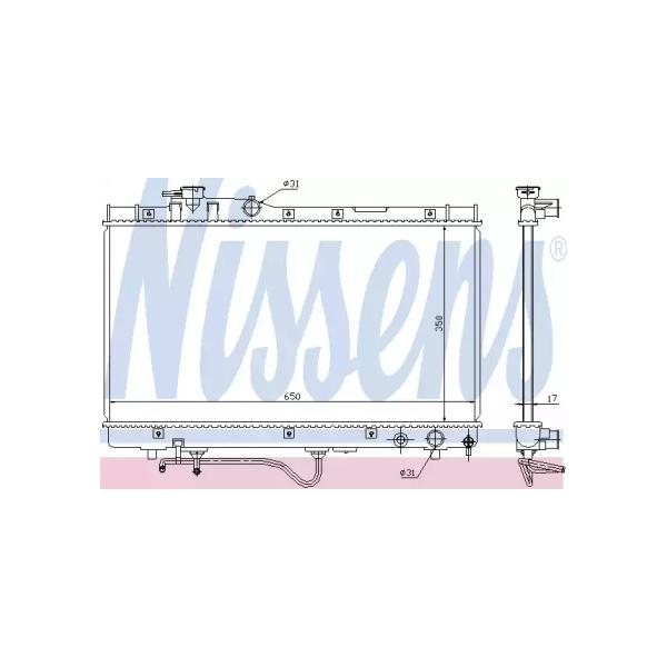 NISSENS - 647771 (Радиатор)