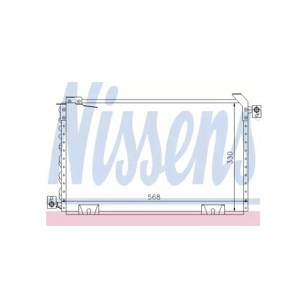 NISSENS - 94181 (Радиатор кондиционера)