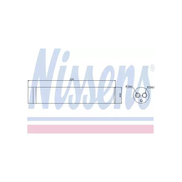 NISSENS - 95439 (Осушитель кондиционера)