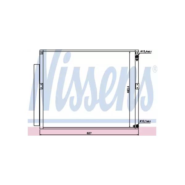 NISSENS - 94919 (радиатор конд./ Toyota 4 Runner/Land Cruiser ##J120 all 03>)