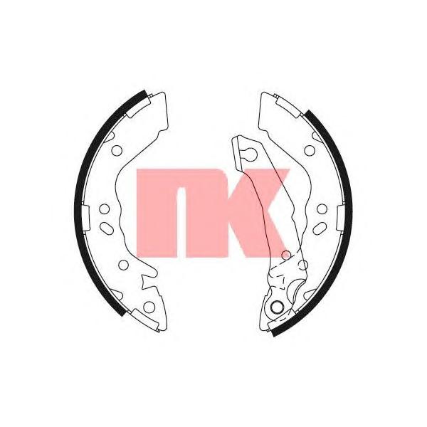 NK - 27 34 621 (Комплект тормозных колодок)