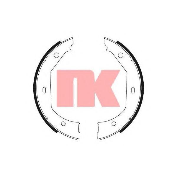 NK - 2715638 (Комплект тормозных колодок, стояночная тормозная система)