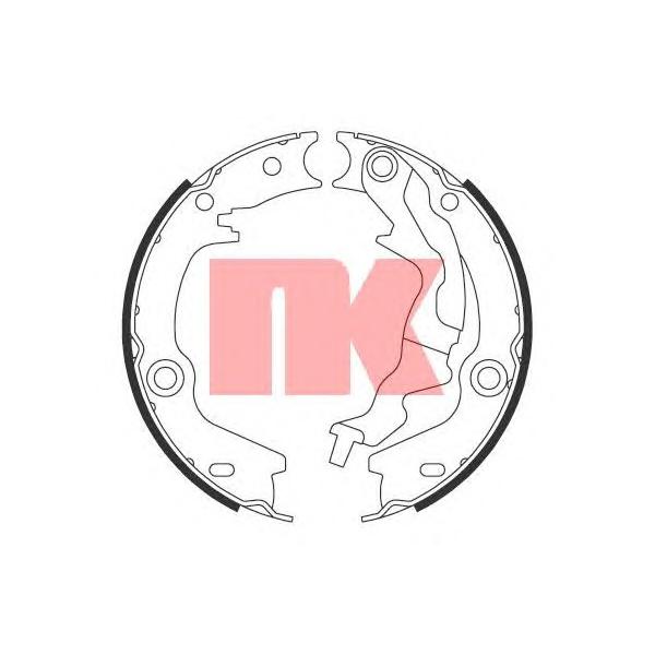 NK - 2734784 (Комплект тормозных колодок, стояночная тормозная система)