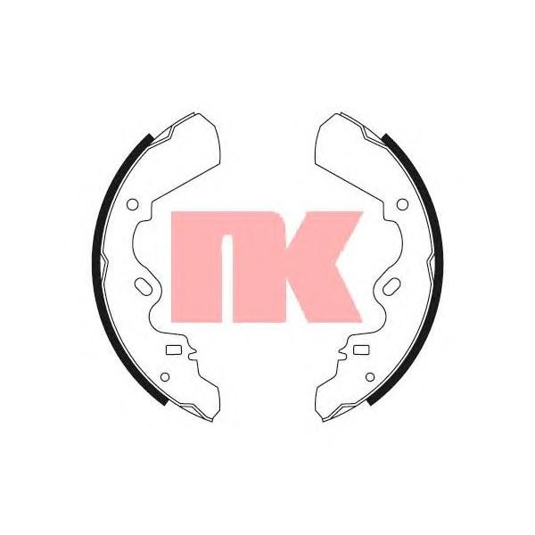 NK - 27 14 395 (Комплект тормозных колодок)