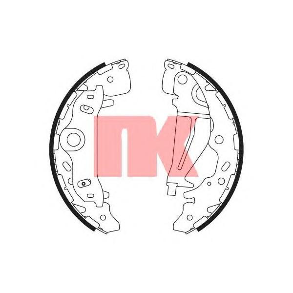 NK - 27 35 811 (Комплект тормозных колодок)